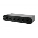Omnitronic - PA 6-Zone Mono Vol Contr 5W bk