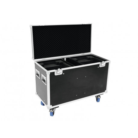 Roadinger - Flightcase 2x DMH-90/150/DMB-60/PLB-230 1