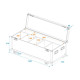 Roadinger - Flightcase 4x LED Umbrella 5