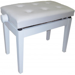 Oqan - PIANO BENCH BGM WHITE-WHITE 1