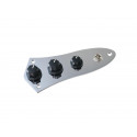 Dimavery - Control plate for JB bass models