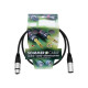 Sommer Cable - XLR cable 3pin 0.5m bk Neutrik 2