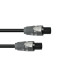 Sommer Cable - Speaker cable Speakon 2x2.5 1m bk 3