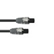 Sommer Cable - Speaker cable Speakon 2x2.5 2.5m bk 3