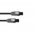 Sommer Cable - Speaker cable Speakon 4x2.5 0.5m bk