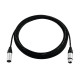 PSSO - DMX cable XLR 3pin 1.5m bk Neutrik 4