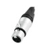 PSSO - DMX cable XLR 3pin 3m bk Neutrik 3