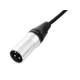 PSSO - DMX cable XLR 3pin 3m bk Neutrik 4