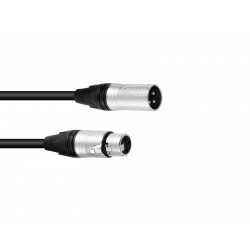 PSSO - DMX cable XLR 3pin 10m bk Neutrik 1