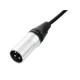 PSSO - DMX cable XLR 3pin 15m bk Neutrik 4