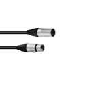 PSSO - DMX cable XLR 5pin 0,5m bk