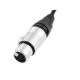 PSSO - DMX cable XLR 5pin 0,5m bk Neutrik 4