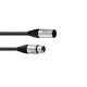 PSSO - DMX cable XLR 5pin 0,5m bk Neutrik 5