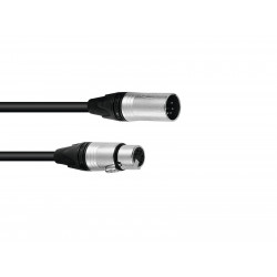 PSSO - DMX cable XLR 5pin 1.5m bk Neutrik 1