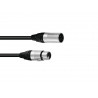 PSSO - DMX cable XLR 5pin 1.5m bk Neutrik 1