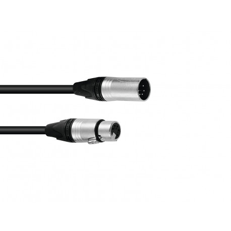 PSSO - DMX cable XLR 5pin 10m bk Neutrik 1
