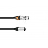 PSSO - Adaptercable DMX XLR 3pin/5pin 0.3m bk 1