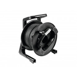 PSSO - DMX cable drum XLR 30m bk Neutrik 2x0.22 1