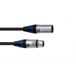 PSSO - XLR cable COL 3pin 5m bk Neutrik 1