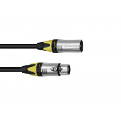 PSSO - XLR cable COL 3pin 20m bk Neutrik 1