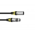 PSSO - XLR cable COL 3pin 20m bk Neutrik