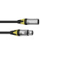 PSSO - XLR cable COL 3pin 20m bk Neutrik 3