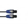 PSSO - LS-1550 Speaker cable Speakon 2x1.5 5m bk 1