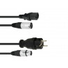 PSSO - Combi Cable Safety Plug/XLR 5m 1