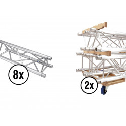 Alutruss - Set TRILOCK E-GL33 2000 + Truss transport board 1