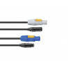 Sommer Cable - Combi Cable DMX PowerCon/XLR 2.5m 1