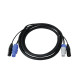 Sommer Cable - Combi Cable DMX PowerCon/XLR 2.5m 2