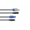 Sommer Cable - Combi Cable DMX PowerCon/XLR 10m 1