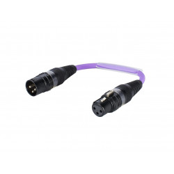 Sommer Cable - Adaptercable XLR(M)/XLR(F) Ground Lift bk 1