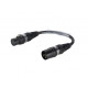 Sommer Cable - Adaptercable 3pin XLR(M)/5pin XLR(F) bk 2