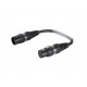 Sommer Cable - Adaptercable 3pin XLR(F)/5pin XLR(M)0.15m 2