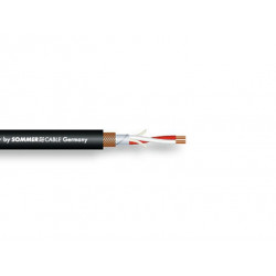 Sommer Cable - DMX cable 2x0.34 100m bk BINARY FRNC 1
