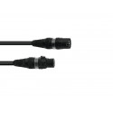 Sommer Cable - DMX cable XLR 3pin 1m bk Hicon