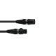 Sommer Cable - DMX cable XLR 3pin 1m bk Hicon 2