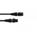 Sommer Cable - DMX cable XLR 3pin 15m bk Hicon