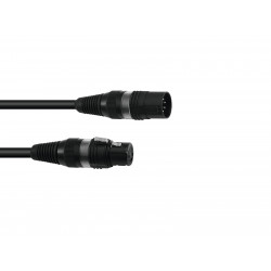 Sommer Cable - DMX cable XLR 5pin 3m bk Hicon 1