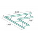 Alutruss - BILOCK BQ2-PAC20H 2-way Corner 60° 2