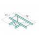 Alutruss - BILOCK BQ2-PAT35H 3-way T-Piece 90° 2