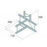 Alutruss - BILOCK BQ2-PAT42V 4-Way T-Piece 1