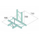 Alutruss - BILOCK BQ2-PAT42V 4-Way T-Piece 2