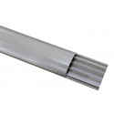 Eurolite - Floor Cable Channel 75mm silver 2m