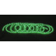 Eurolite - RUBBERLIGHT RL1-230V green 5m 4