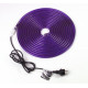 Eurolite - RUBBERLIGHT RL1-230V violet/pink 5m 1