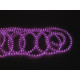 Eurolite - RUBBERLIGHT RL1-230V violet/pink 5m 3