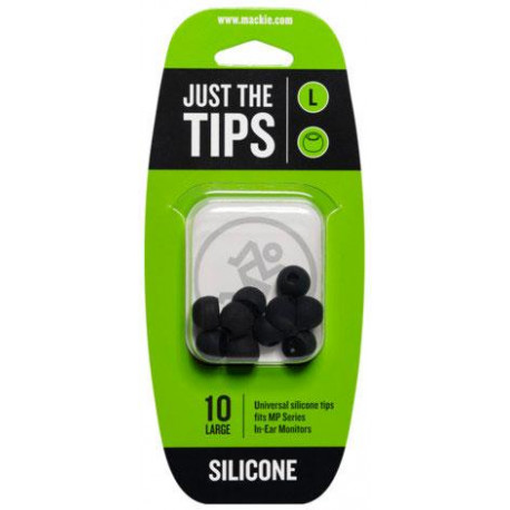 Mackie - MP SERIES LARGE SILICONE BLACK TIPS KIT 1