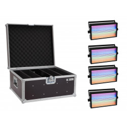 Eurolite - Set 4x LED Super Strobe ABL + Case 1